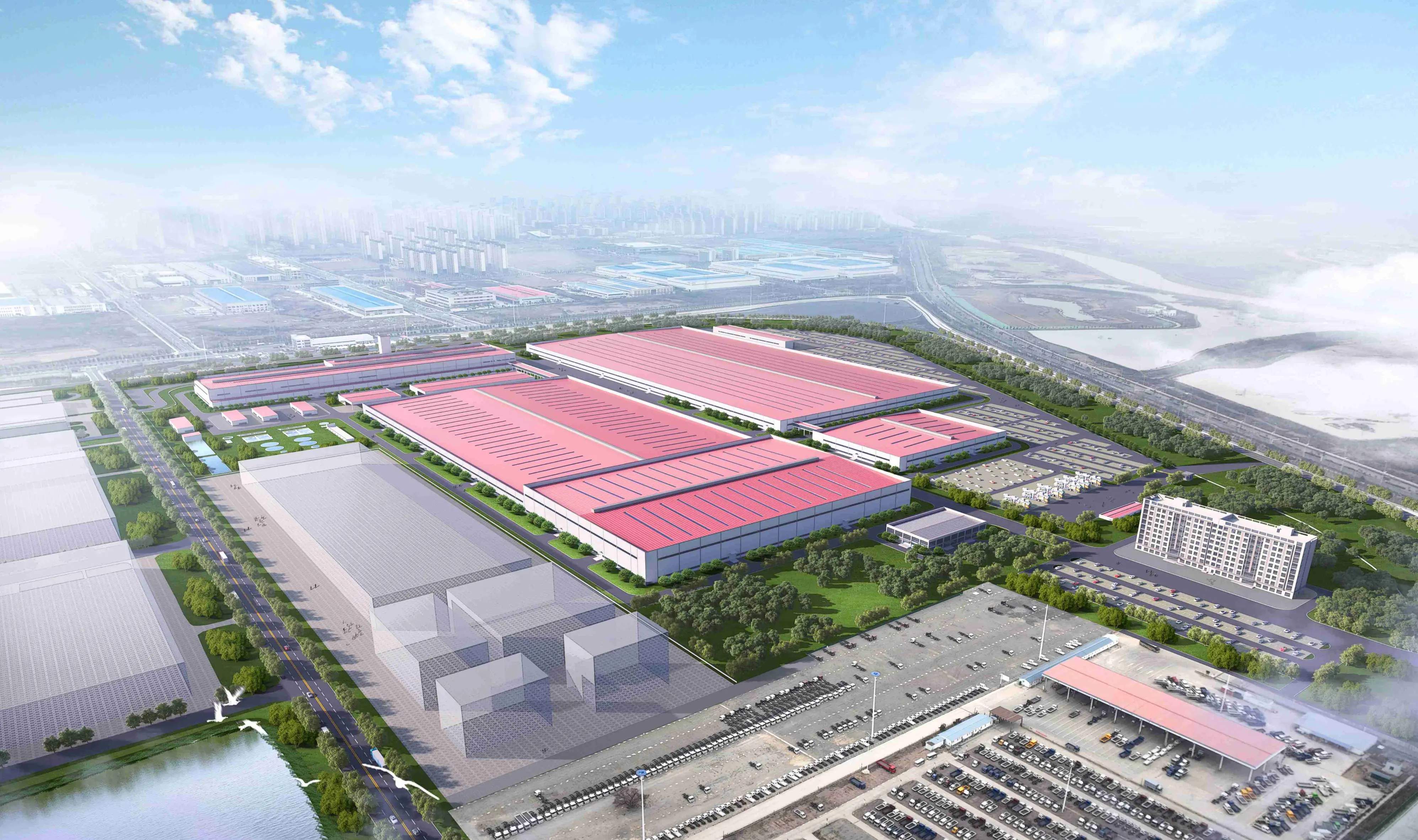 华为与江汽集团合作产业园，已完成施工招标
