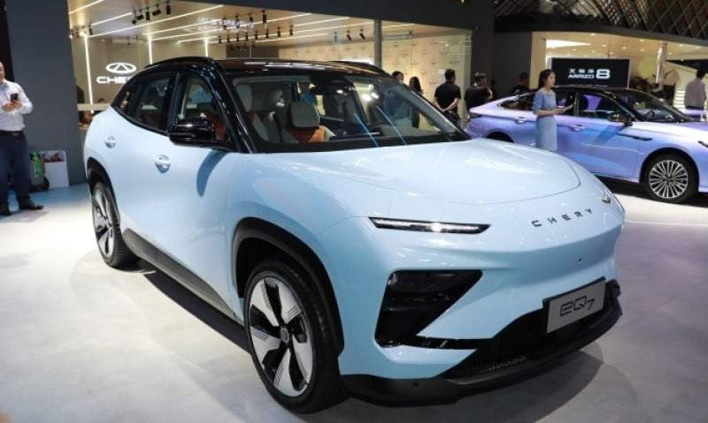 奇瑞eQ7揭秘：纯电中型SUV的新选择