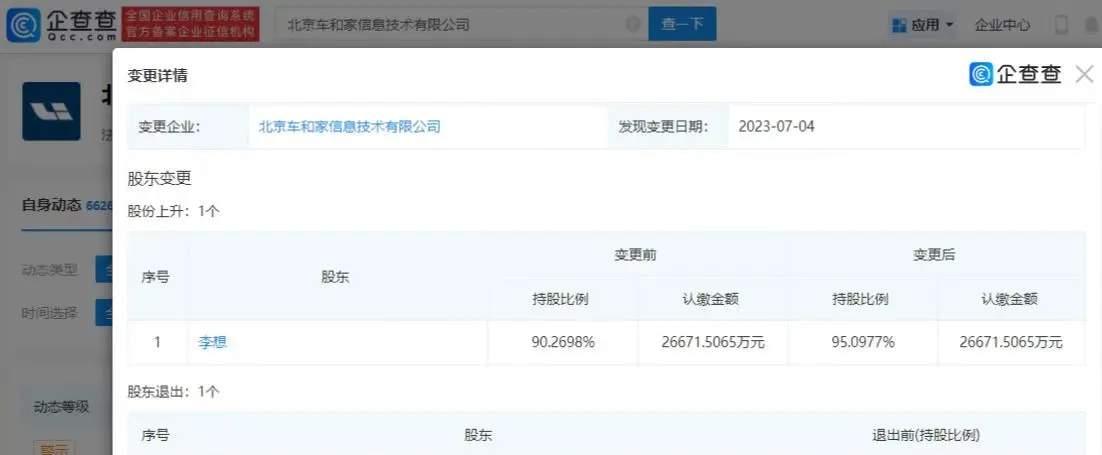 沈亚楠借“退出理想汽车股东”