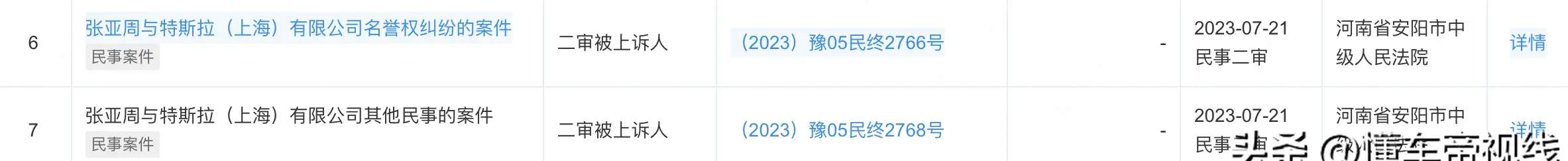 女车主起诉特斯拉车顶问题案二审开庭，寻求索赔500万元维权
