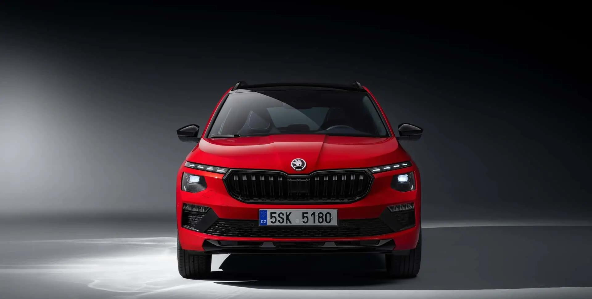 全新斯柯达柯米克发布官图，小型SUV/1.0T三缸/1.5T可闭缸新特性亮相