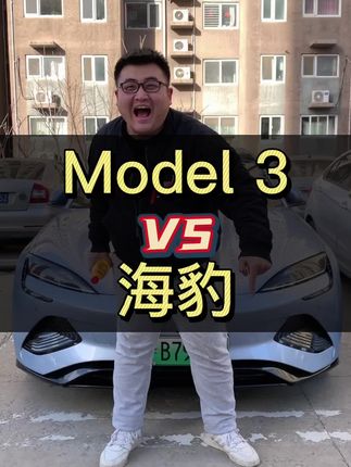 Model3和海豹怎么选？#特斯拉model3 #比亚迪海豹 #特斯拉 #比亚迪 #咱别犟啊