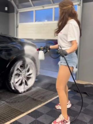 这个泡沫真的很丝滑，不接受反驳#沉浸式洗车 #汽车美容