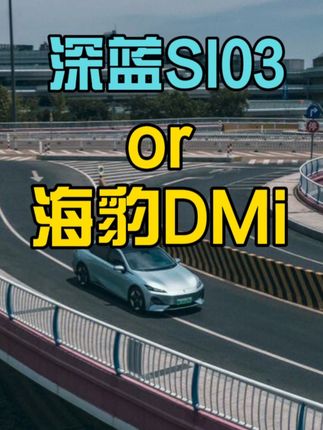 所以深蓝SL03和海豹dmi你会怎么选？#懂车帝 #比亚迪海豹dmi上市 #深蓝sl03