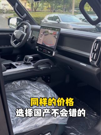同样的价格，选择国产是不会错的！#国产车 #国货当自强 #硬派越野