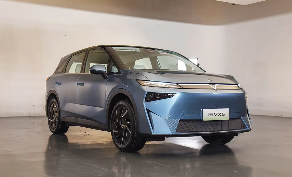 启辰VX6正式亮相，纯电续航520 km，15万级纯电家用SUV