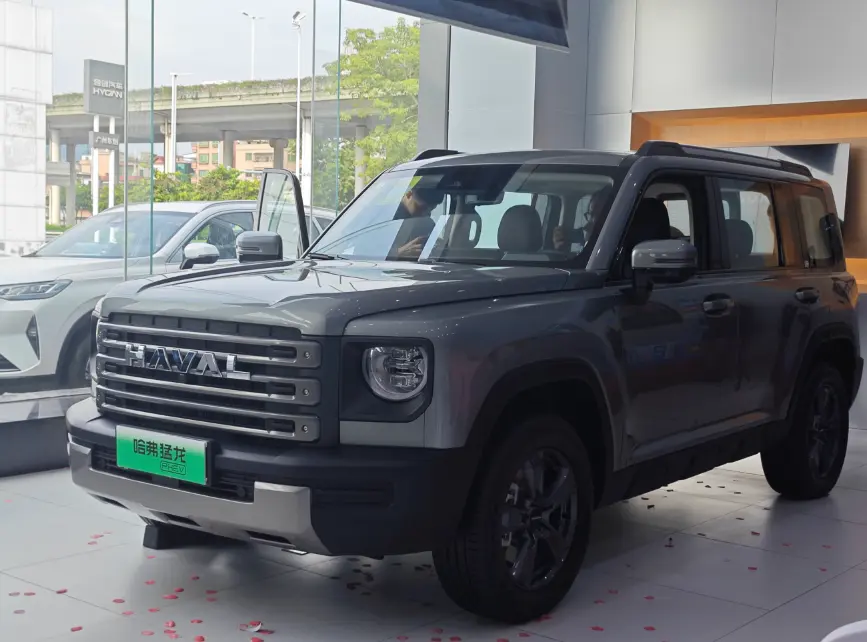 1.5T油耗6L，续航1000km，4.8米越野车，后挂备胎，16万可买！