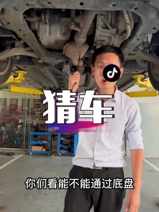 艾特你懂车的朋友过来看看这是台什么车，提示：不是法系车、带后轮随动转向技术、前后铝合金下摆臂、铝合金羊角、不是新款车型。#抖音汽车 #猜车 #汽车 #带你懂车