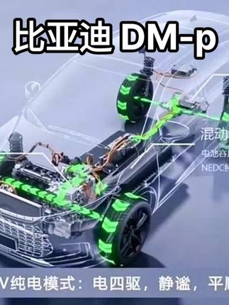 #比亚迪 DM-p应该是目前性能与节油兼顾最好的混动了，当然价格也很高！