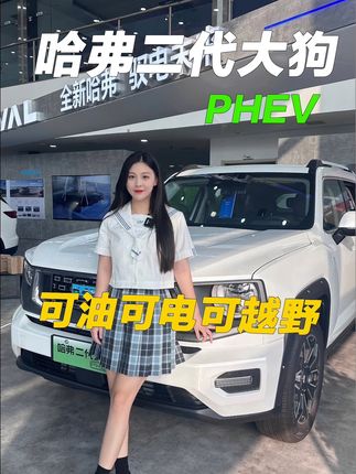 哈弗二代大狗PHEV，可油可电可越野！#哈弗二代大狗 #哈弗二代大狗可城可野可电 #dou是好车 #国产车骄傲 #汽车人共创计划