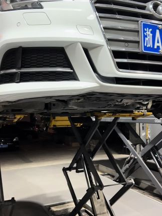 奥迪a3跑偏搞定#奥迪a3l #四轮定位 #衬套复位 #专业的事交给专业的人