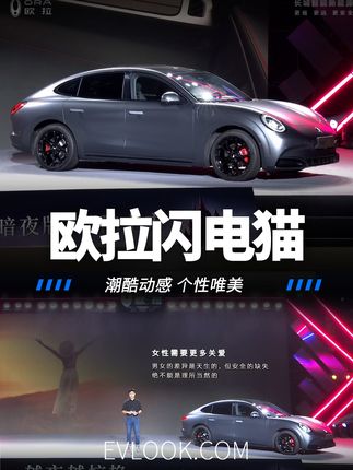 10月31日，欧拉闪电猫暗夜版正式上市，新车共推出3车型，售价区间为20.88-27.28万元。并放出四重钜惠好礼。#欧拉闪电猫 #新能源汽车 #长城汽车