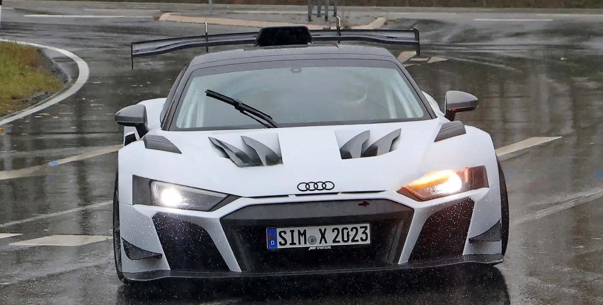 新车 | 奥迪R8 GT3特别街道版，稀世之光 5.2升V10引擎限量100辆亮相