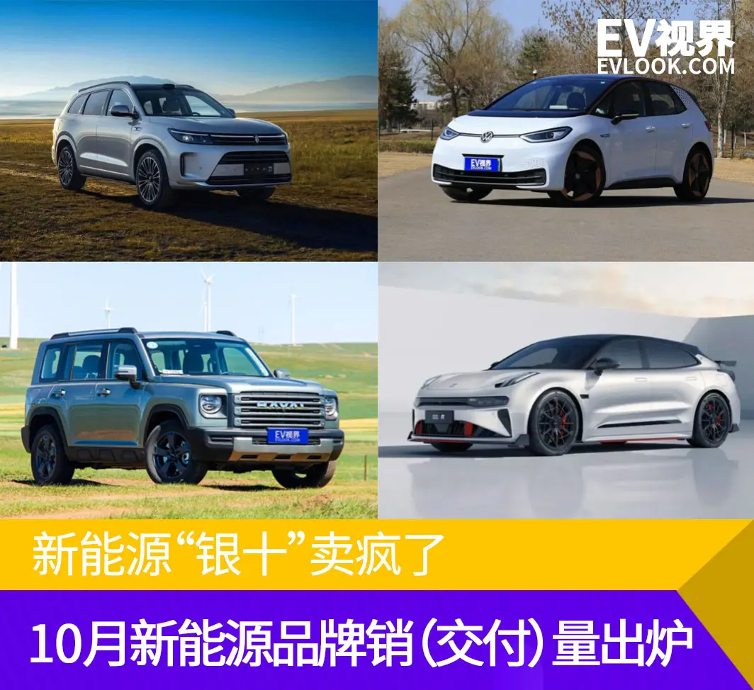 “银十”，新能源汽车疯了！