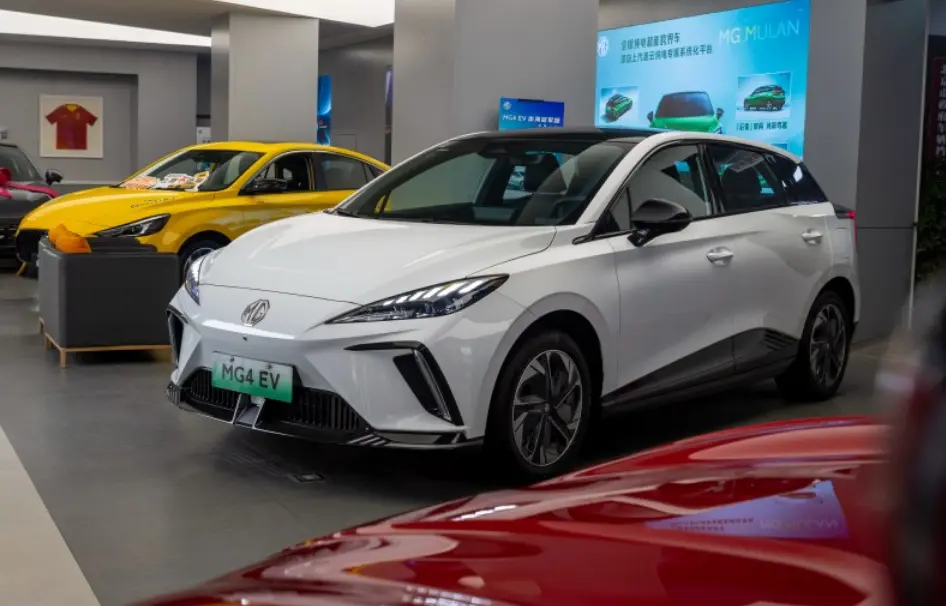 探店名爵MG4 EV，欧洲地区它是销冠，国内拥有2.4万优惠！