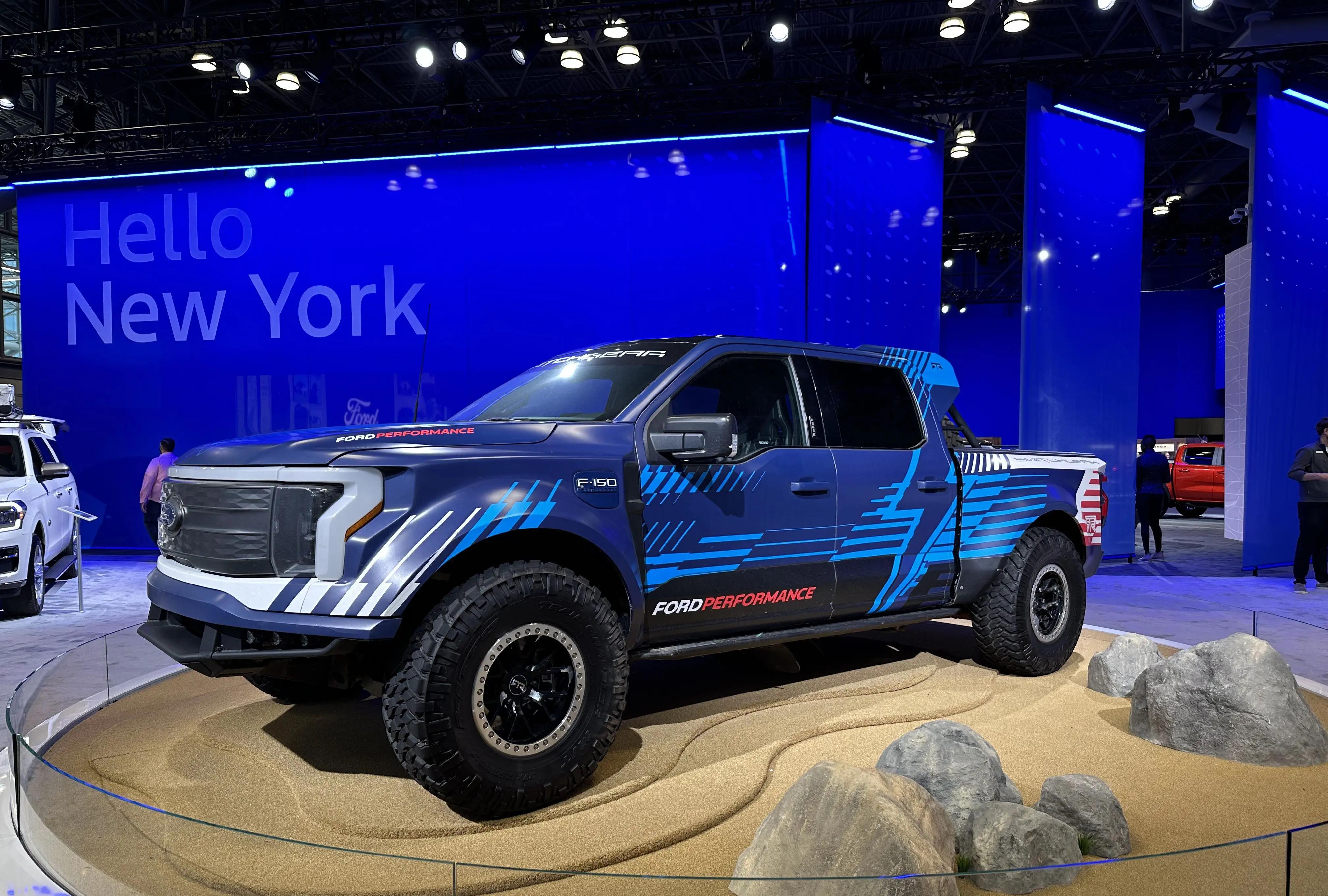 2024纽约车展：福特F-150 Lightning Switchgear概念车抢眼登场