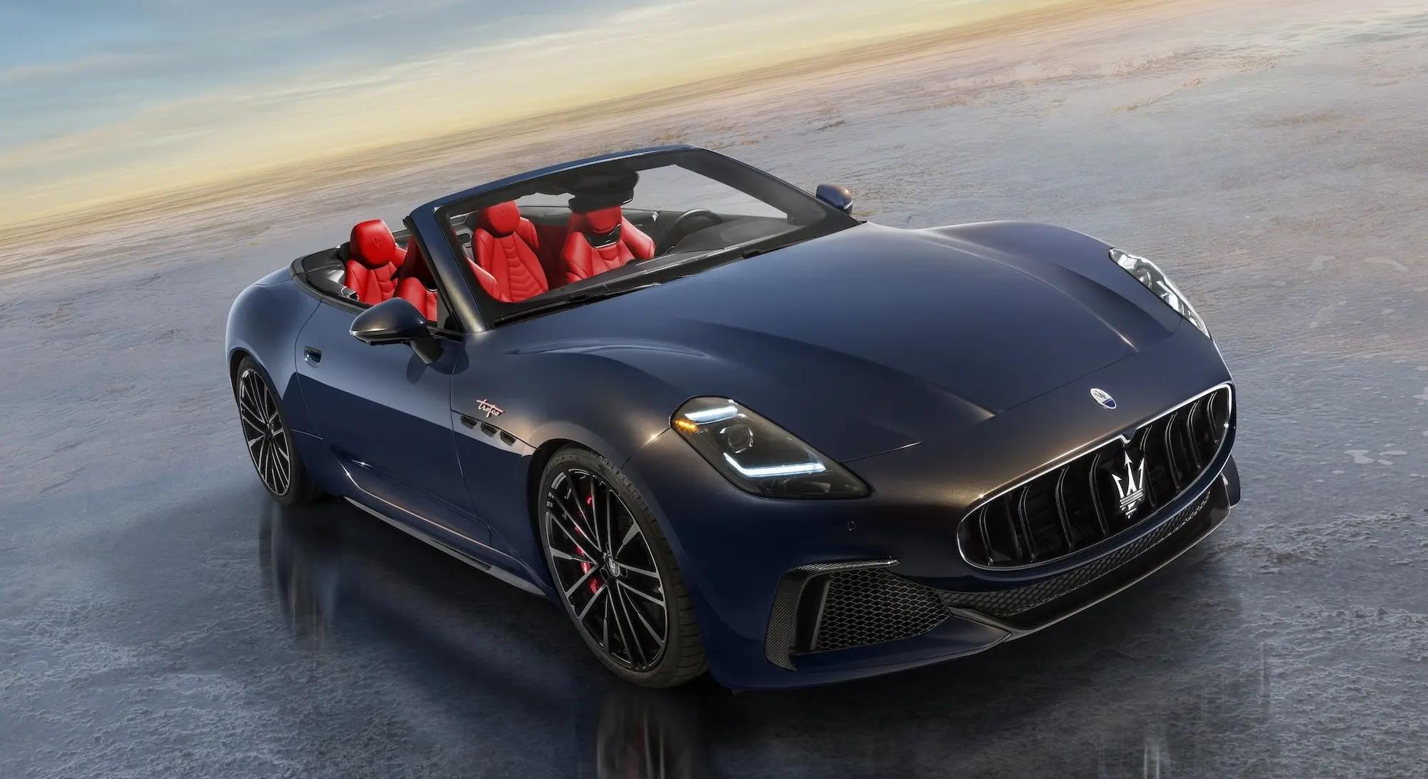 玛莎拉蒂2024年全新GranCabrio亮相，3.0T V6动力，即将登场