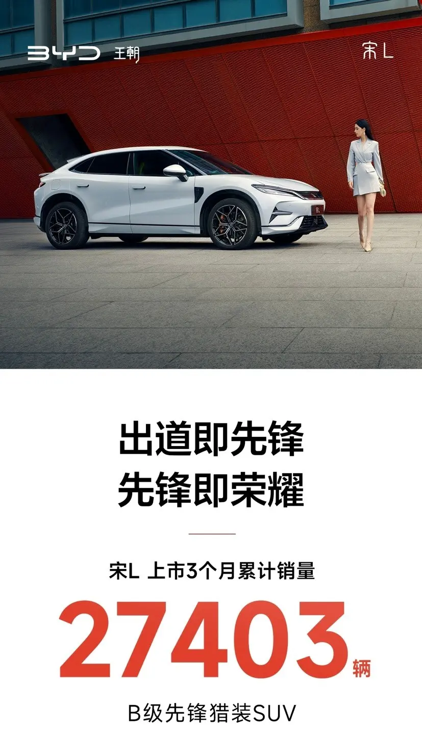 号称“最美比亚迪”，上市3个月卖出27403辆，它真的弄懂国人了？