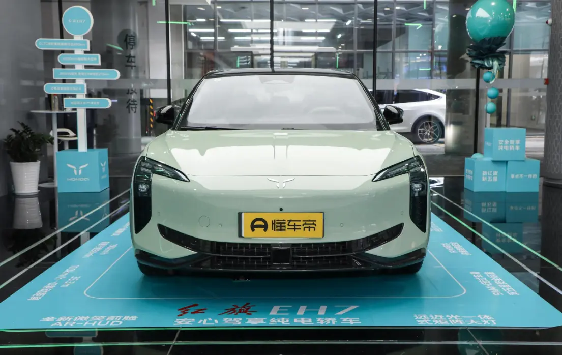 红旗EH7选买推荐，标配座椅通风加热，充电功率最高可达365kW