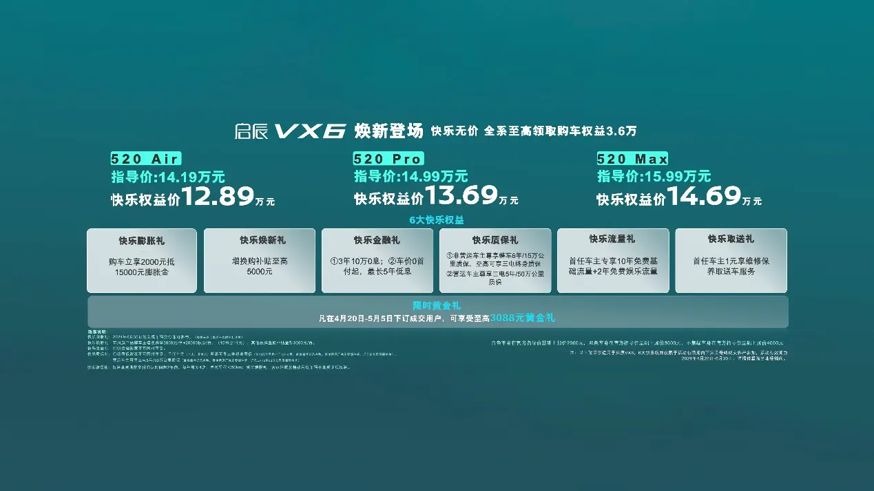 4.6米实用5座，自带大床，标配全景影像，上市优惠1.3万！