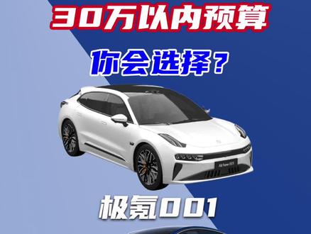 30万以内预算，极氪001和modely你会选择谁？看完你就懂了！#极氪 #极氪001