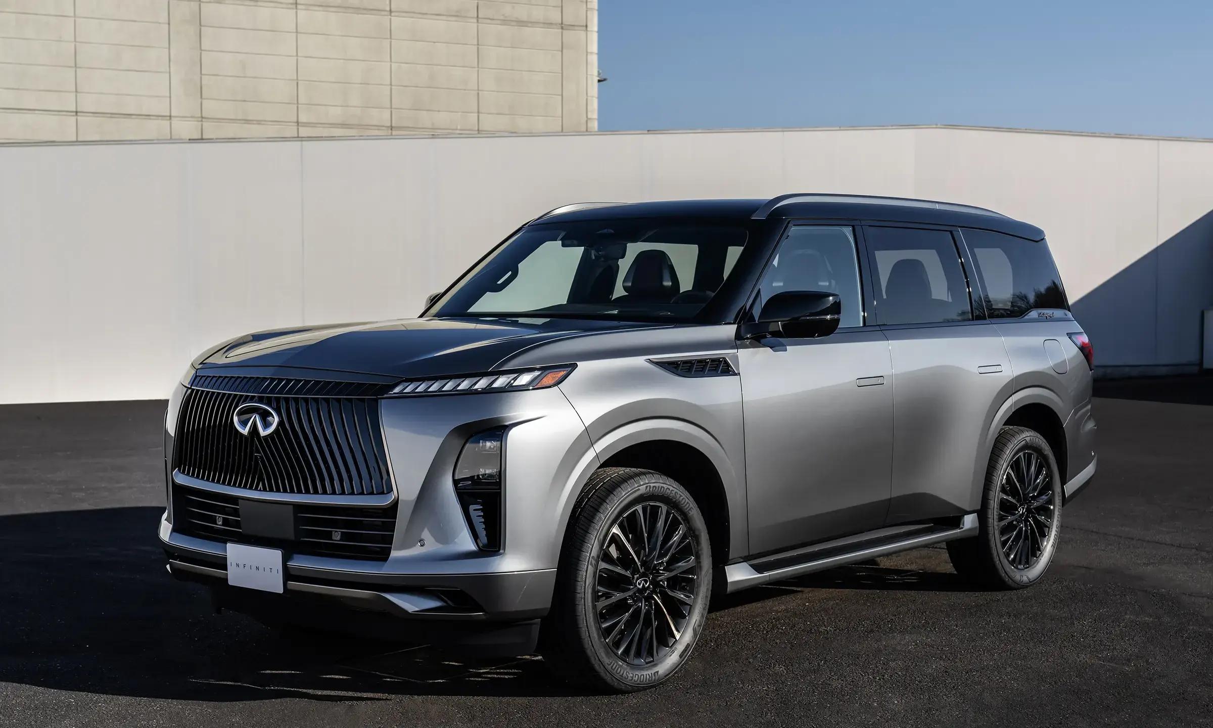 新车｜新英菲尼迪QX80海外售价公布，约合60万元起售，7月底上市