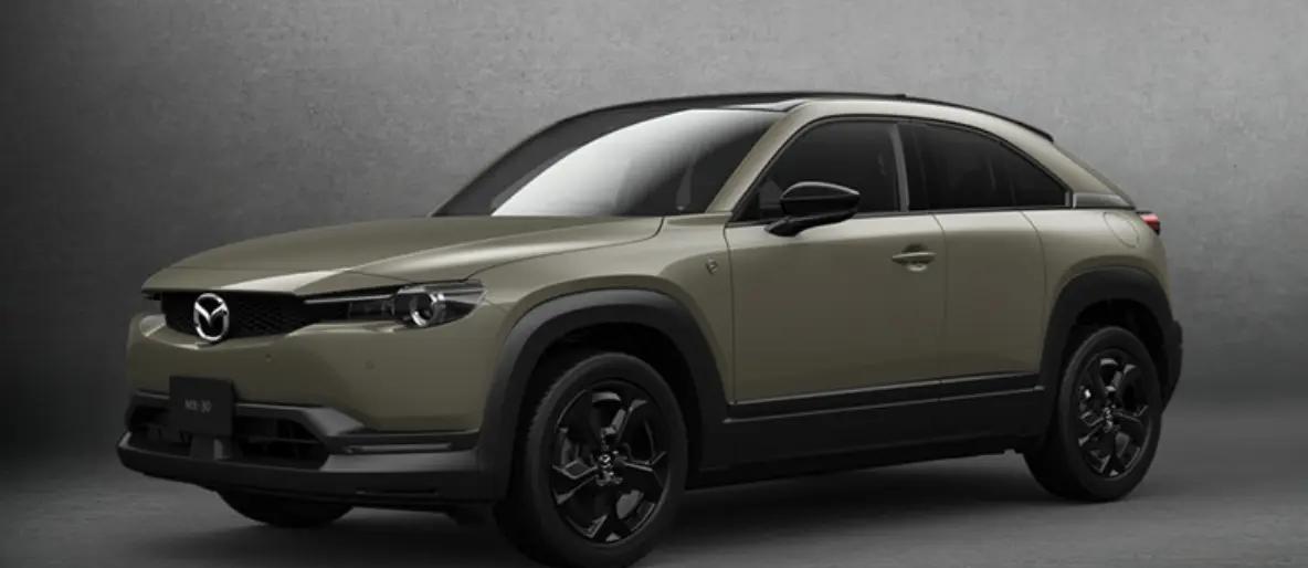 “Mazda MX-30升级版发布，小型SUV/对开门设计，起价约13.7万元”