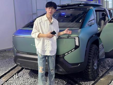 奇瑞风云造了个火星车？ #广州车展 #奇瑞劲云何谓SMPV