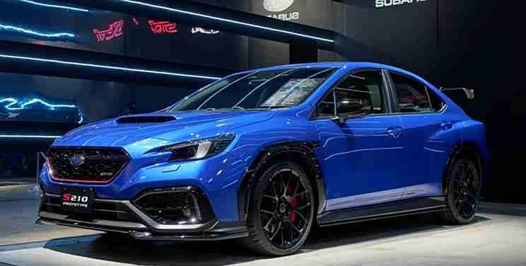 2025东京改装展：斯巴鲁WRX STI S210亮相，搭载CVT无级变速箱