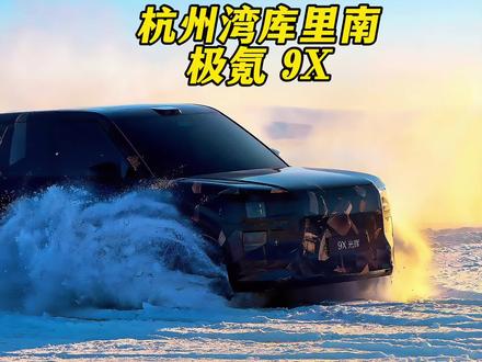 杭州湾库里南它来了，正式命名极氪9X，4月车展亮相实车。#3月的头等大事是焕然一新 #2025年最值得等的车 #极氪9X #杭州湾库里南官宣命名极氪9X #极氪新旗舰9X登场