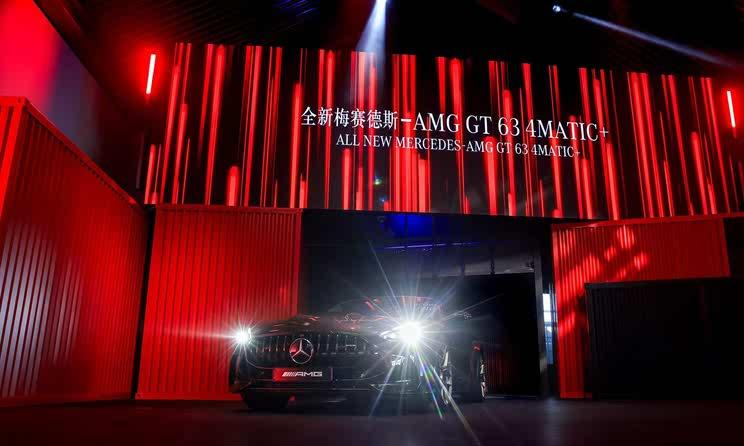 AMG GT 63 4MATIC+中国首秀：4.0T双涡轮V8引擎引爆燃油党激情