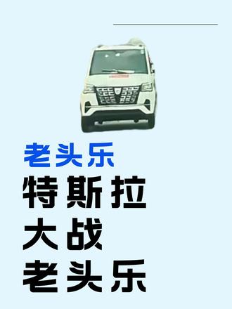 魔法打败魔法？特斯拉大战老头乐。素材来自@率土老阳