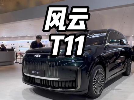 2025上海车展探馆，奇瑞风云T11重新定义家用车标杆 #理想l9  #风云t11  #理想L9又迎新竞品风云T11