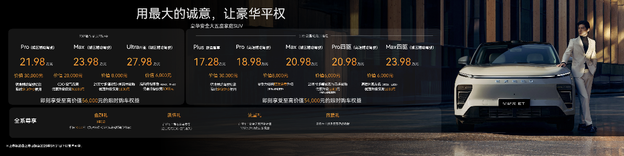 颠覆 20 万级市场，2025款星纪元ET盛大上市