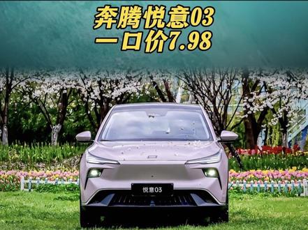 卷王来了，7万级别的纯电SUV，还有谁？#悦意03来自一汽 #7万级大大大纯电SUV
