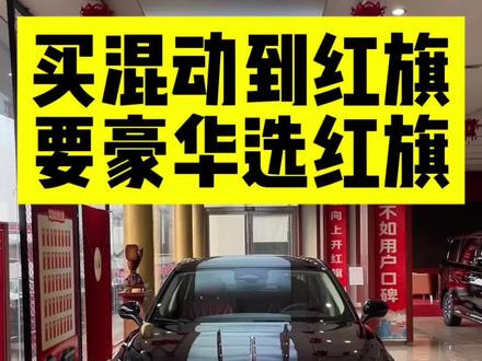 买混动到红旗，要豪华选红旗#买混动到红旗 #红旗H5PHEV #红旗HS5PHEV #红旗HS7PHEV