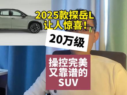别急着看CR-V！这辆德系新宠油耗8升+7秒破百，全家都喊真香#全新探岳L#大众