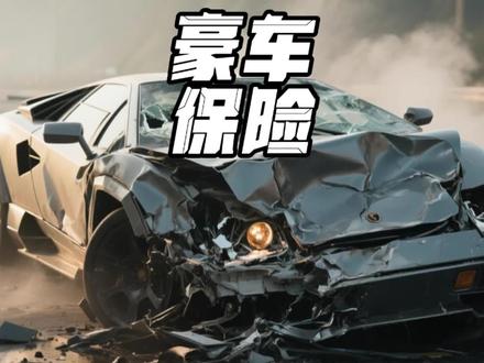 原来现在很多豪车都没有商业险 #保险#陈震