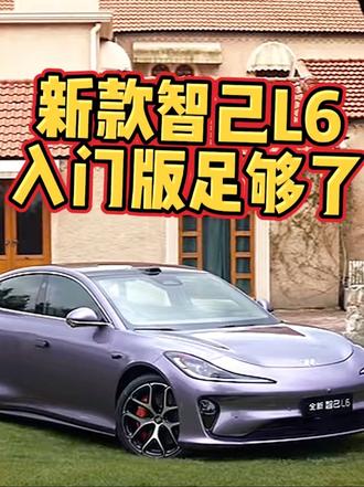 入门版的配置真是满满登登！ #智己L6 #全新智己L6