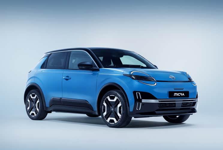 日产Micra EV官图曝光：续航408公里的纯电小车