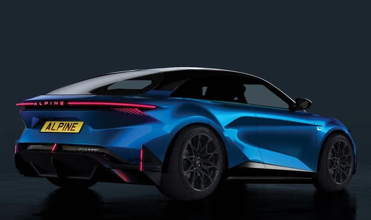 Alpine A310预告图曝光：轮边电机加持，2026年震撼登场