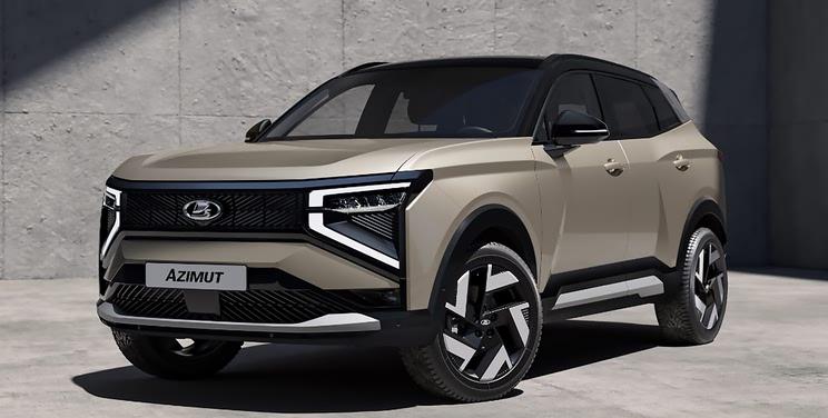 拉达Azimut官图首发：硬派科技风SUV 2026年量产上市
