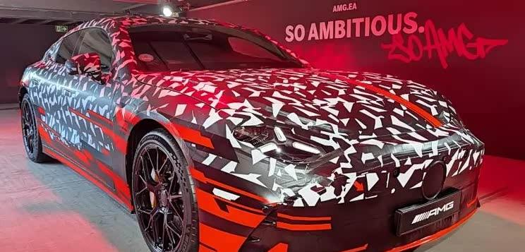 狂暴四门猛兽！梅赛德斯-AMG GT四门轿跑实车无伪装亮相