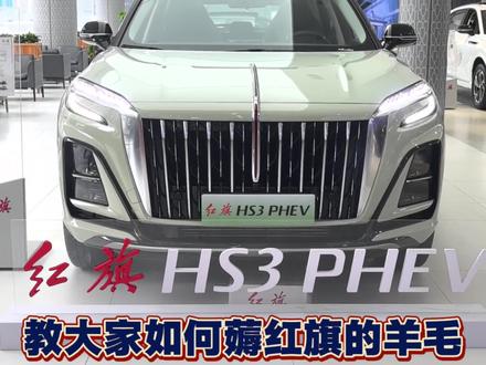 来薅羊毛了#选混动到红旗 #红旗HS3PHEV