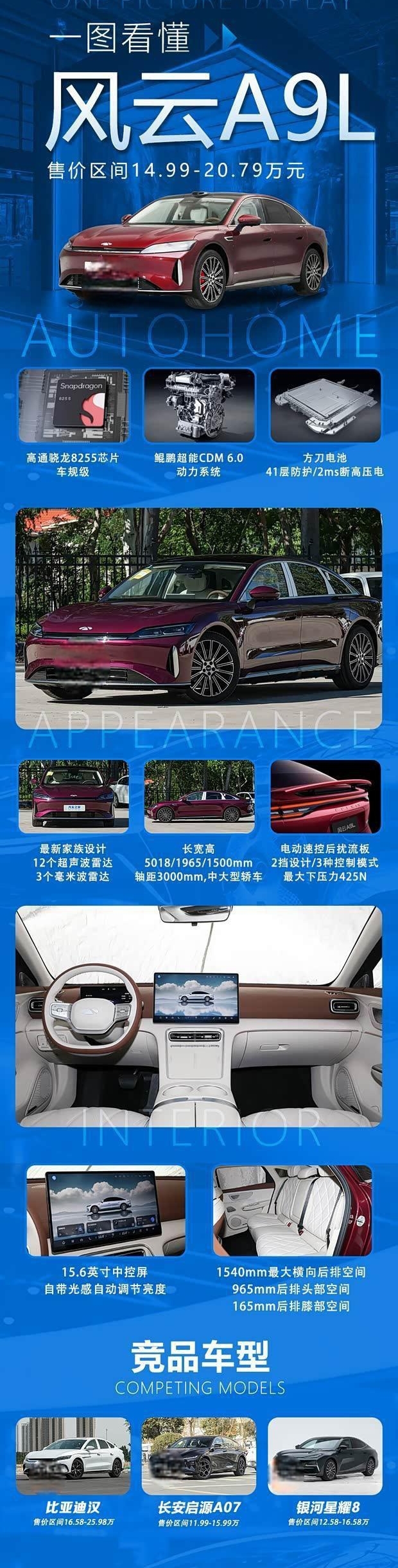 奇瑞风云A9L震撼上市 14.99万元起售 核心亮点全解析