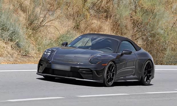 保时捷911 Speedster新谍照曝光：GT3与S/T设计基因完美融合