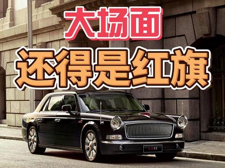 大场面，还得是红旗！ #红旗轿车 #一汽红旗 #红旗荣耀 #总有一抹红守护千万家