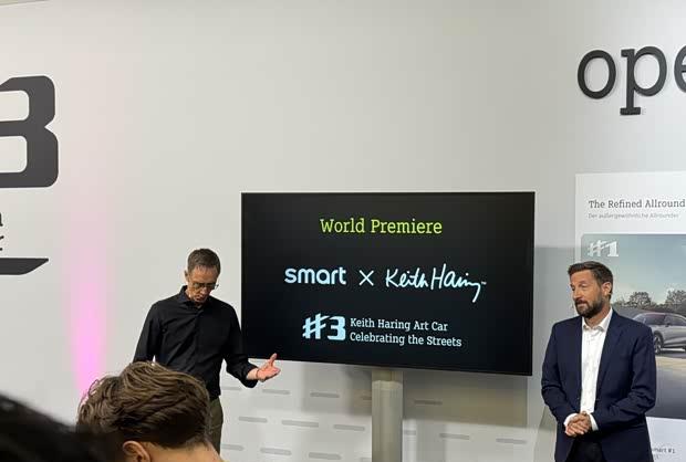 2025慕尼黑车展：smart精灵#3 Keith Haring联名版惊艳亮相