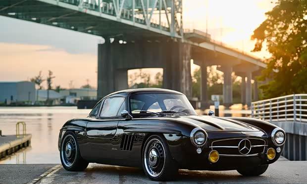 老外也玩平替！SLK复刻300 SL