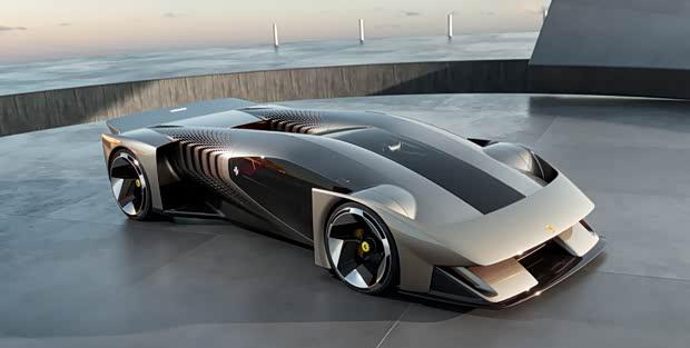 法拉利发布F76官图：首款NFT车型致敬勒芒历史性胜利